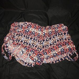 Blue & Orange Shorts